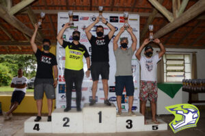 Podium de 1ª a 5ª Colocação Categoria-1 Enduro de Regularidade Categoria Elite - Quatis 2021
