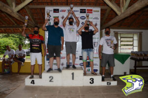 Podium de 1ª a 5ª Colocação Categoria-1 Enduro de Regularidade Categoria Graduado - Quatis 2021