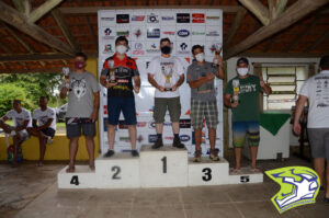 Podium de 1ª a 5ª Colocação Categoria-1 Enduro de Regularidade Categoria Junior - Quatis 2021