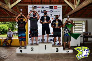 Podium de 1ª a 5ª Colocação Categoria-1 Enduro de Regularidade Categoria Novato - Quatis 2021